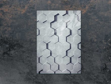 TMK ArtDeko - Snijplank - 35x52 cm - Glas - Hartvormig