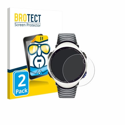 BROTECT - Screenprotector voor Suunto Regatta - Folie Beschermfolie transparant 2 Stuks