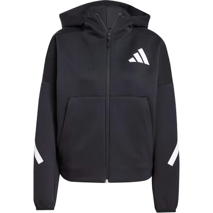 adidas Trainingsjack Dames-Zwart,Wit