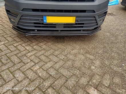 Crafter MAN 2018+voorspoiler onderlip frontspoiler