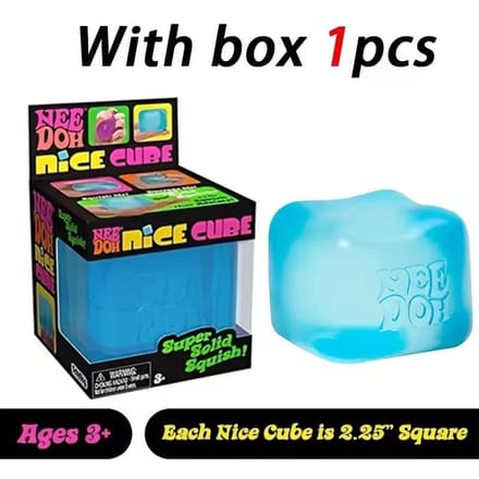 Nieuwe Squishy Schylling Needoh Nice Cube Sensorisch Speelgoed Anti-Stress Stressverlichting Puzzel Drukverlichting Souvenir voor Kinderen