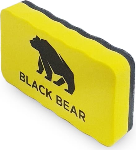 Whiteboard Wisser - Magnetisch - Whiteboard Cleaner - Whiteboard Stiften Wisser - Whiteboard Accessoires - Geel
