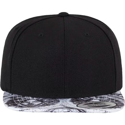 Flexfit - Sun King Snapback blk/wht one size Snapback Pet - Zwart/Wit