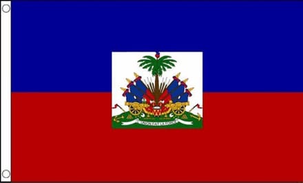 Vlag Haiti met wapen 90x150cm | Best Value