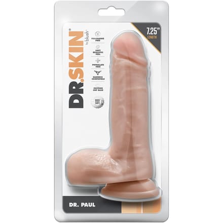 Realistische Dildo Blush Dr Skin PVC Ø 4,4 cm (12,7 cm)