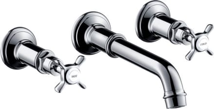 Hansgrohe Axor Montreux kleurset inb. 3-gats WT BN