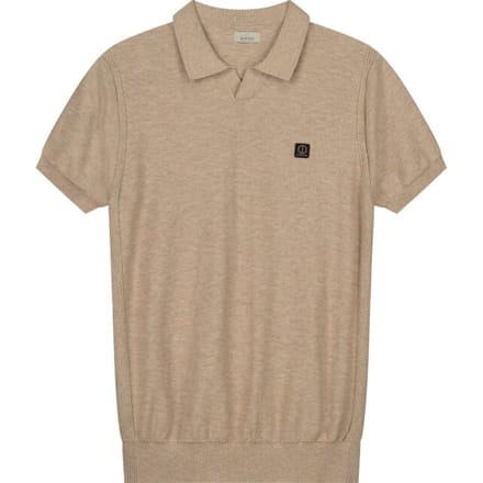 Dstrezzed Polo s/s melange slub