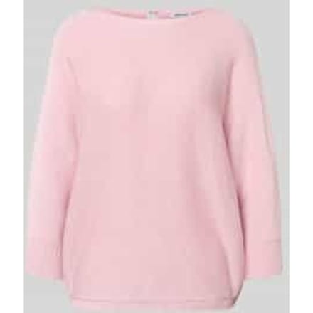 Gebreide pullover met 3/4-mouw