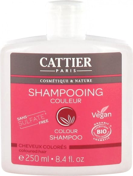Cattier Shampoo gekleurd haar 250 Milliliter