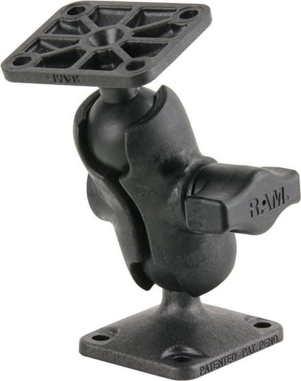 Klemhouder kort composiet met 2 B-kogels RAP-B-141U-A