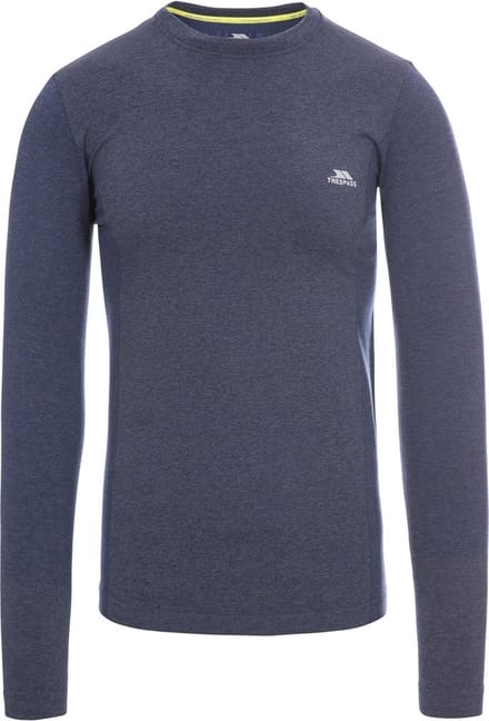 Trespass Timo lange mouw - Heren Active Top Tp75 Marine Marl