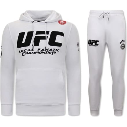 Exclusieve Heren Trainingspak - UFC Championship - Wit