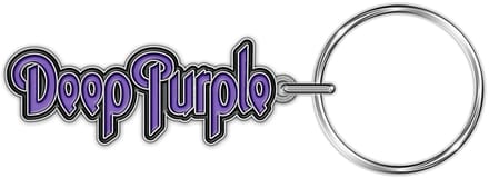 Deep Purple - Logo Sleutelhanger - Donkerblauw