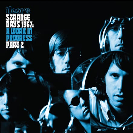 LP Plaat DOORS Strange Days 1967 A Work In Progre 8122780549 RHINO 2026 Europa Rock blue