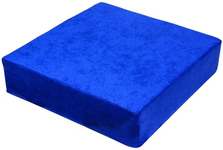 Sundo Zitkussen zitverhogend 40 x 40 x 10 cm - Blauw