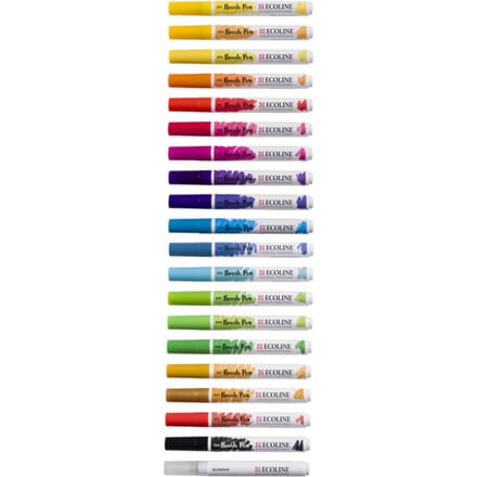 Brushpen Talens Ecoline set à 20 stuks landschap