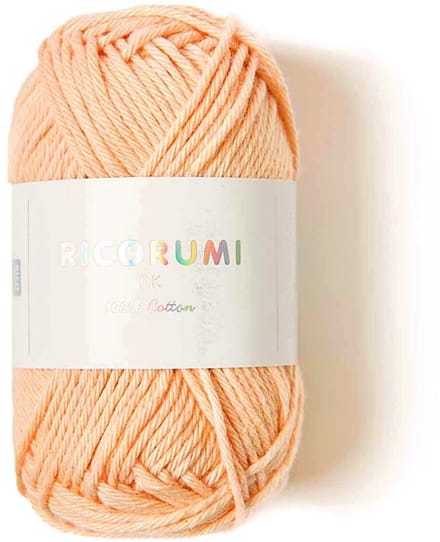 Ricorumi katoengaren Licht zalm 25gr #023