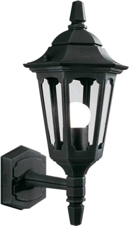 Elstead Lighting LED Wand Buitenlamp Parish Mini | 1X E27 Max 60W | IP44 | Dimbaar | Black