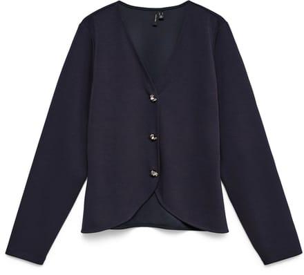 VERO MODA - VMBEKKA LS V-NECK CARDIGAN JRS EXP SB8 - Dames - Cardigans