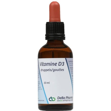 DeBa Pharma Vitamine D3 400IU 50 Orale druppels