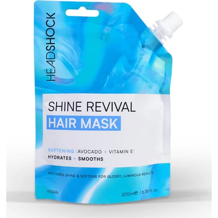 Head Shock Shine Revival Hair Mask Avocado &amp; Vitamin E 200 ml