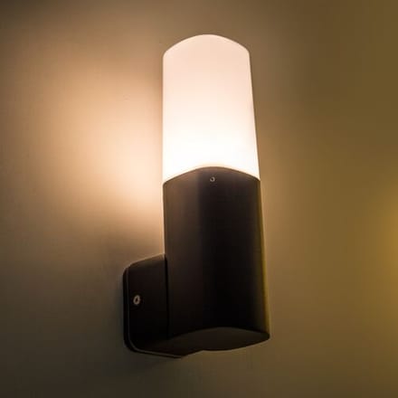 KS Verlichting - wandlamp - Sub - buitenverlichting - zwart - E27 - aluminium
