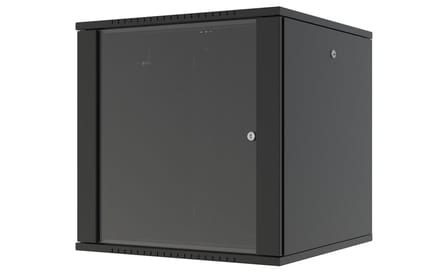 Lanview RWF12U66BL rack 12U Wandrek Zwart