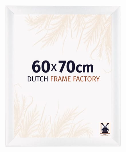 Fotolijst 60x70 cm - MDF - Wit Mat - Praag