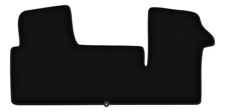 Wielganizator WLG-BASIC Serie - Velours Automatten - Nissan NV400 - Zwart - Set van 2