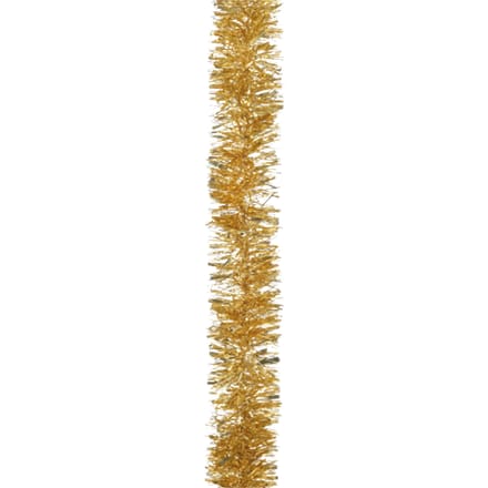 Feestelijke gouden glitterslinger - 200x10cm