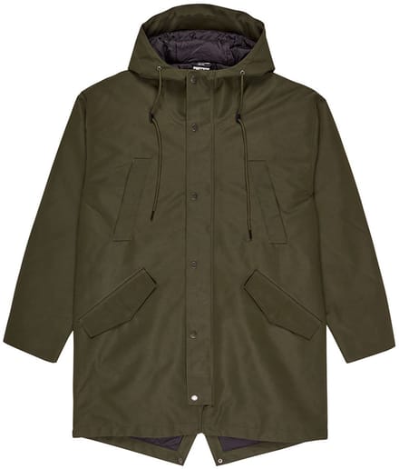 Element Fishtail Parka Groen L Man
