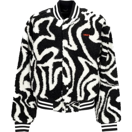 Teddy Bear Dames Mazy Varsity Jacket Zwart Multi
