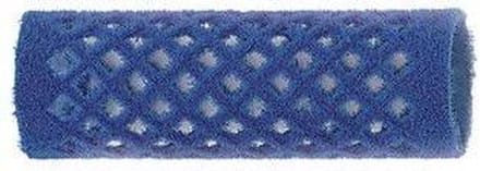 Sibel Fluwelen rollers lang 12 stuks blauw 21mm