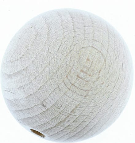0856-505 Houten kralen natuur 50 mm gat 8 mm