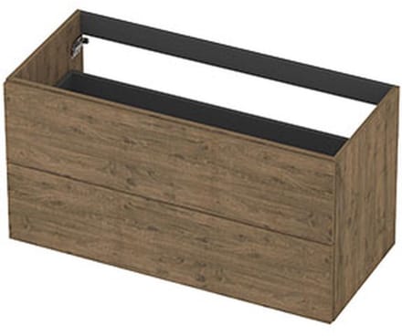 INK - Onderkast 2L Decor Softclose Tbv Greep - 1000x450x520 Mm - Naturel Eiken
