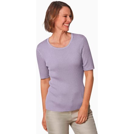 Onderhoudsarme pullover met hoogwaardige ribstructuur - sering - Gr. 24 van Goldner Fashion