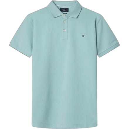 Hackett Johnny Korte Mouw Poloshirt Groen M Man