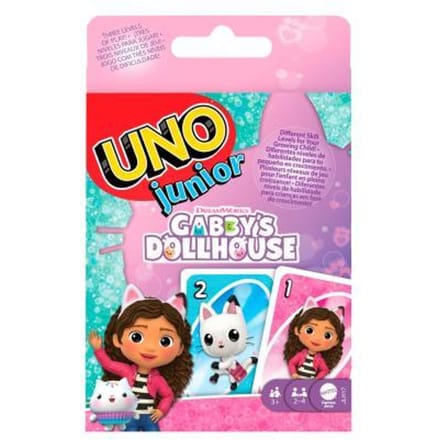 Mattel UNO Junior - Gabby's Dollhouse Bord- & kaartspellen Bordspellen