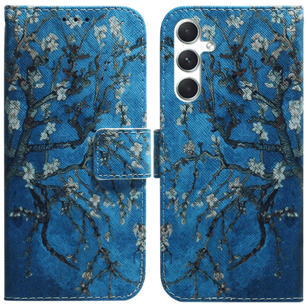Comfycase Samsung S25 Plus Bloesem Bookcase Hoesje Meerkleurig