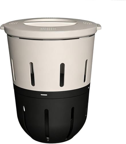 Composteerbak - Compostbak Tuin - Afval Verwerken - Ondergronds Model - 12.5 Liter - Zwart