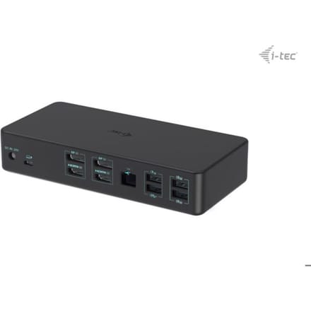 i-Tec - Universal Docking Station met 2 x HDMI - 2 x DP en vele andere poorten