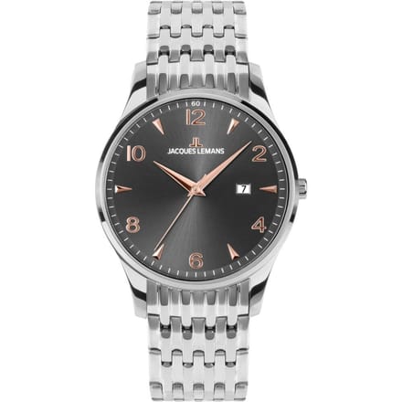 Jacques Lemans - 1-2215J - Polshorloge - Heren - Kwarts - London