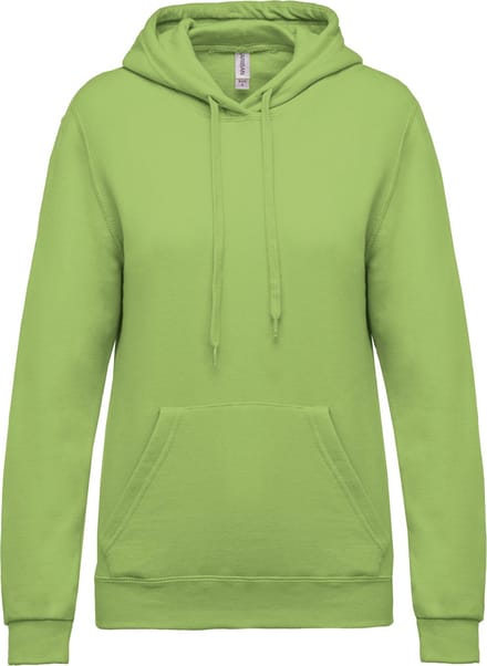 Kariban Eco damessweater met capuchon K473 - Lime - M