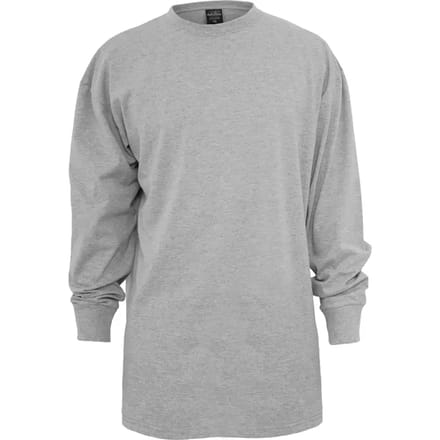 Urban Classics - Tall Longsleeve shirt - 2XL - Grijs