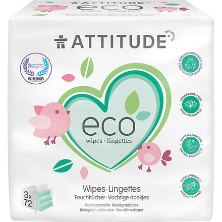 Attitude Billendoekjes - 3 x 72 stuks