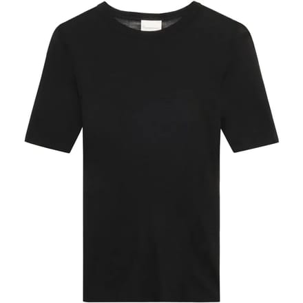 Merinowollen Rib T-shirt Dames KnowledgeCotton Apparel