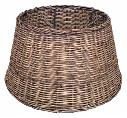 Rieten Lampenkap - 40xH23 cm - Hanglamp - Bruin - Rieten hanglamp -