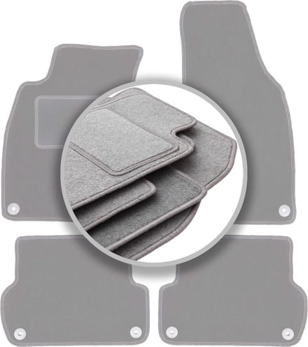 Grijze automatten voor: Seat Exeo sedan, stationwagen (2008-2015)
