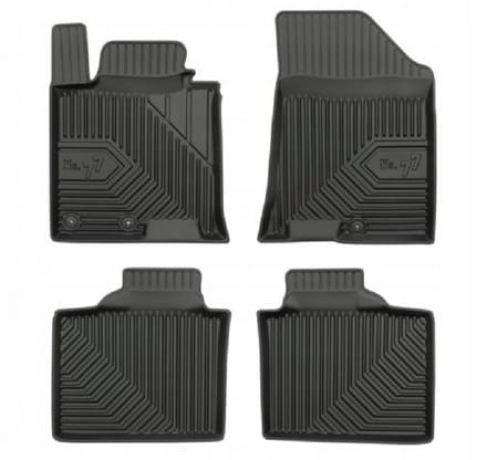 FROGUM No.77 - Automatten Set - HYUNDAI i40 automat - TPE rubber - 3D randbescherming - Perfecte pasvorm