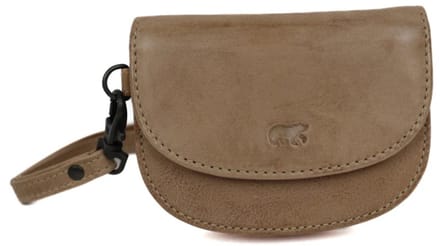Bear Design Inez Leren Overslagportemonnee - Baltic Beige
